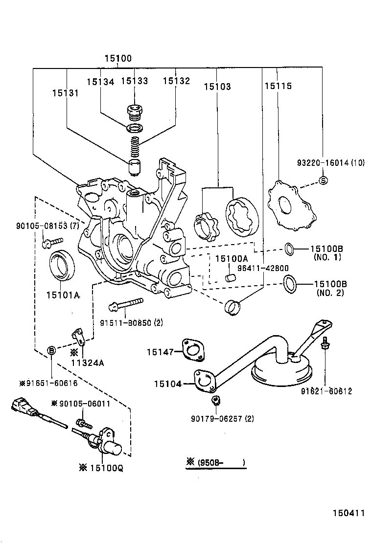  SUPRA |  ENGINE OIL PUMP