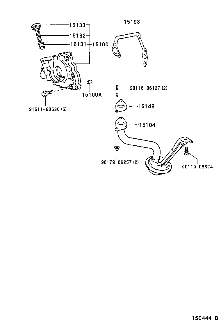  WILL VS |  ENGINE OIL PUMP