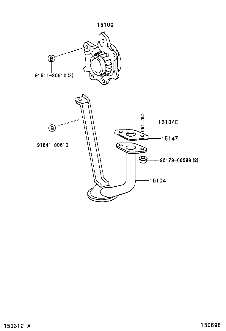  VITZ |  ENGINE OIL PUMP