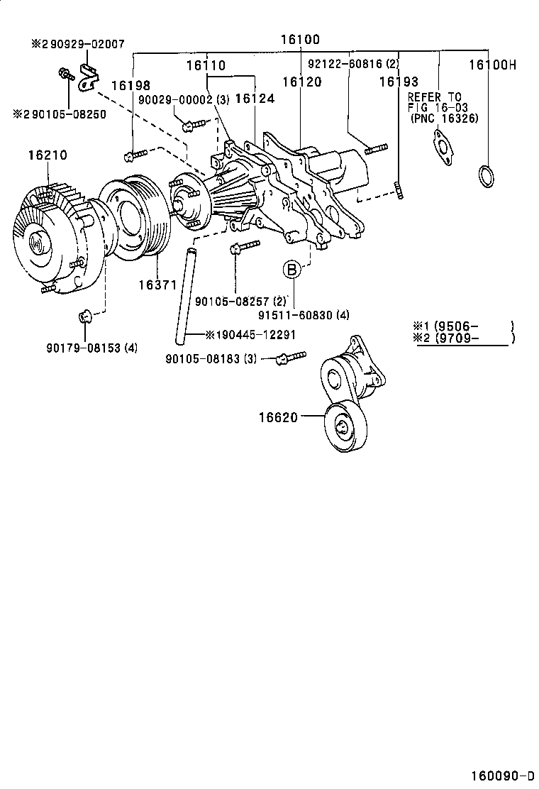  SOARER |  WATER PUMP
