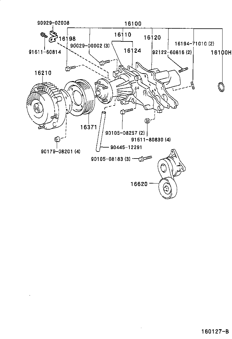  CHASER |  WATER PUMP