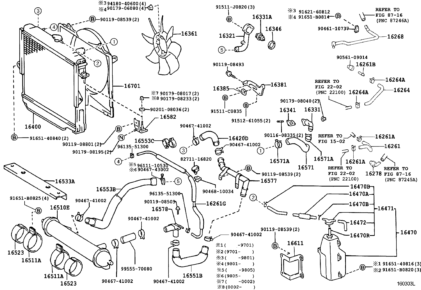  LAND CRUISER S T H T |  RADIATOR WATER OUTLET