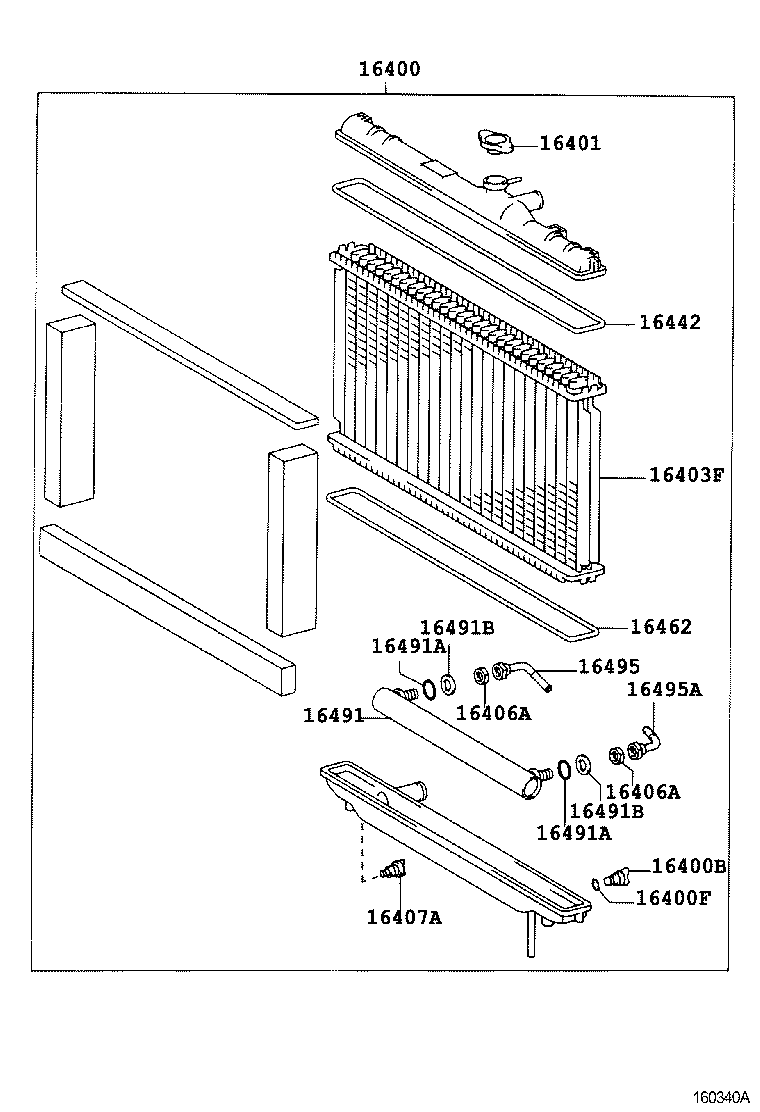  CHASER |  RADIATOR WATER OUTLET