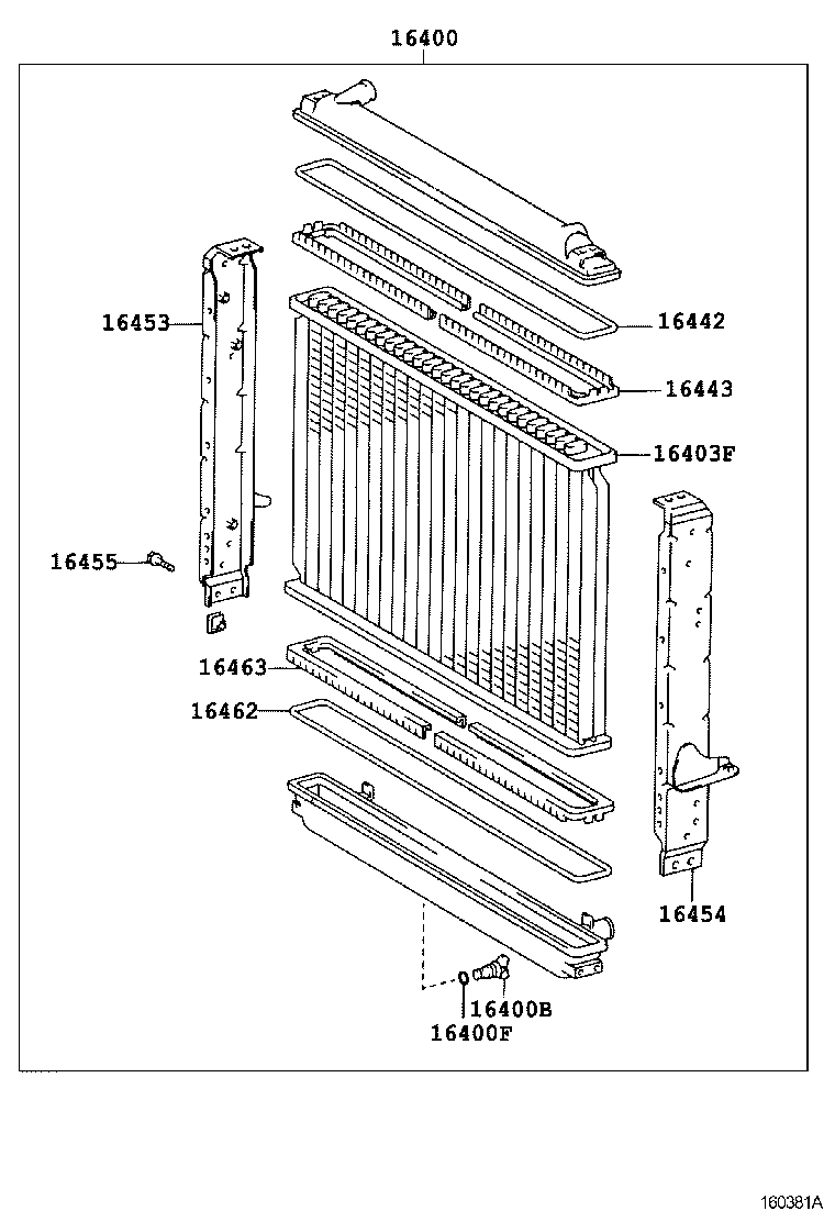  DYNA 200 TOYOACE G25 |  RADIATOR WATER OUTLET