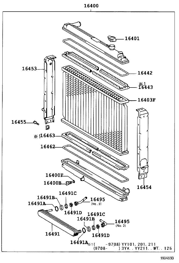  DYNA 150 TOYOACE G15 |  RADIATOR WATER OUTLET