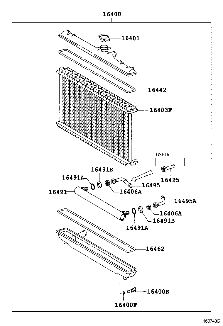  ALTEZZA ALTEZZA GITA |  RADIATOR WATER OUTLET