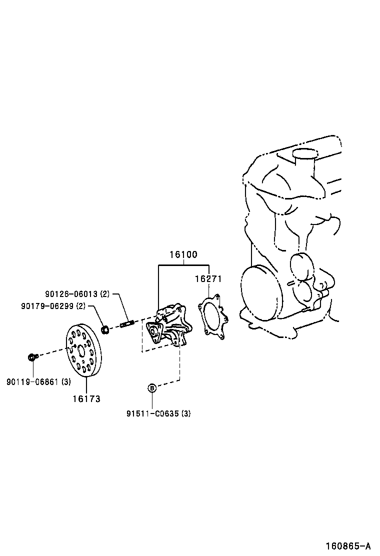 FUN CARGO |  WATER PUMP