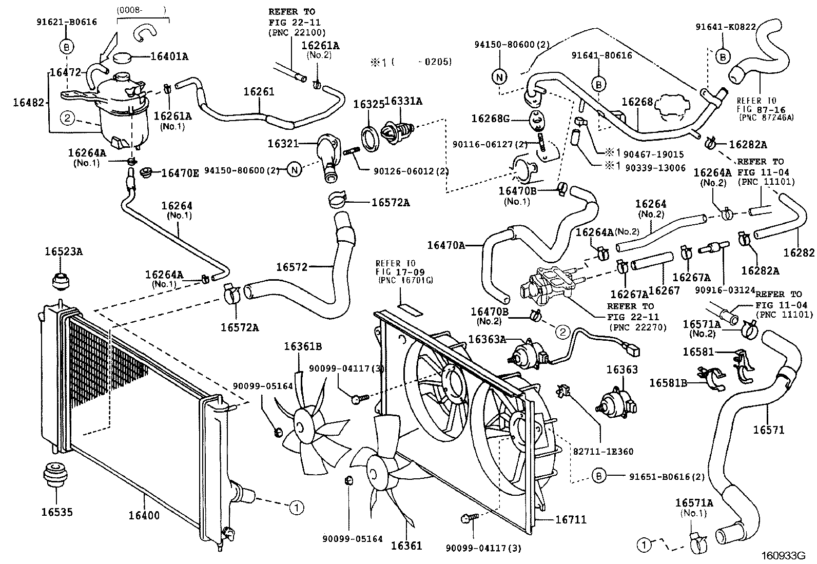  CELICA |  RADIATOR WATER OUTLET