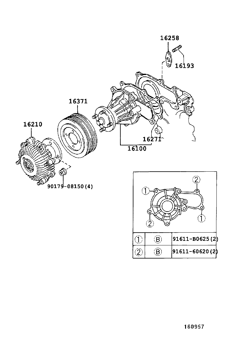  VEROSSA |  WATER PUMP