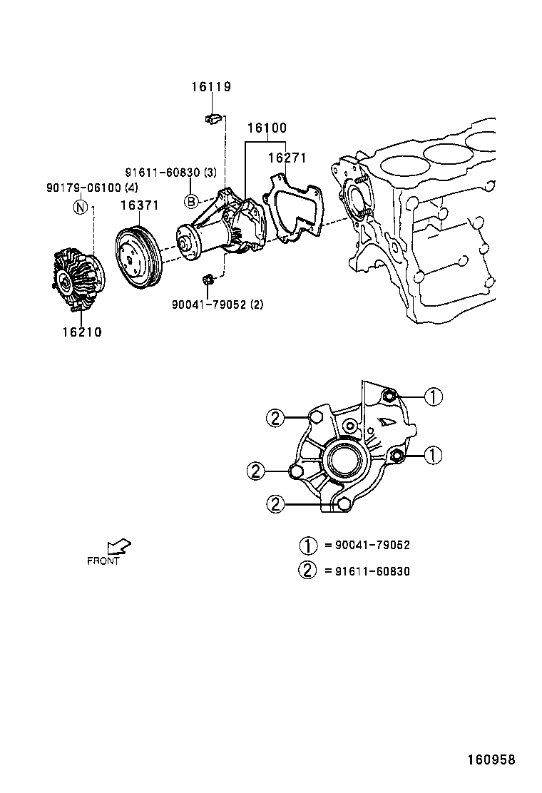  CAMI |  WATER PUMP