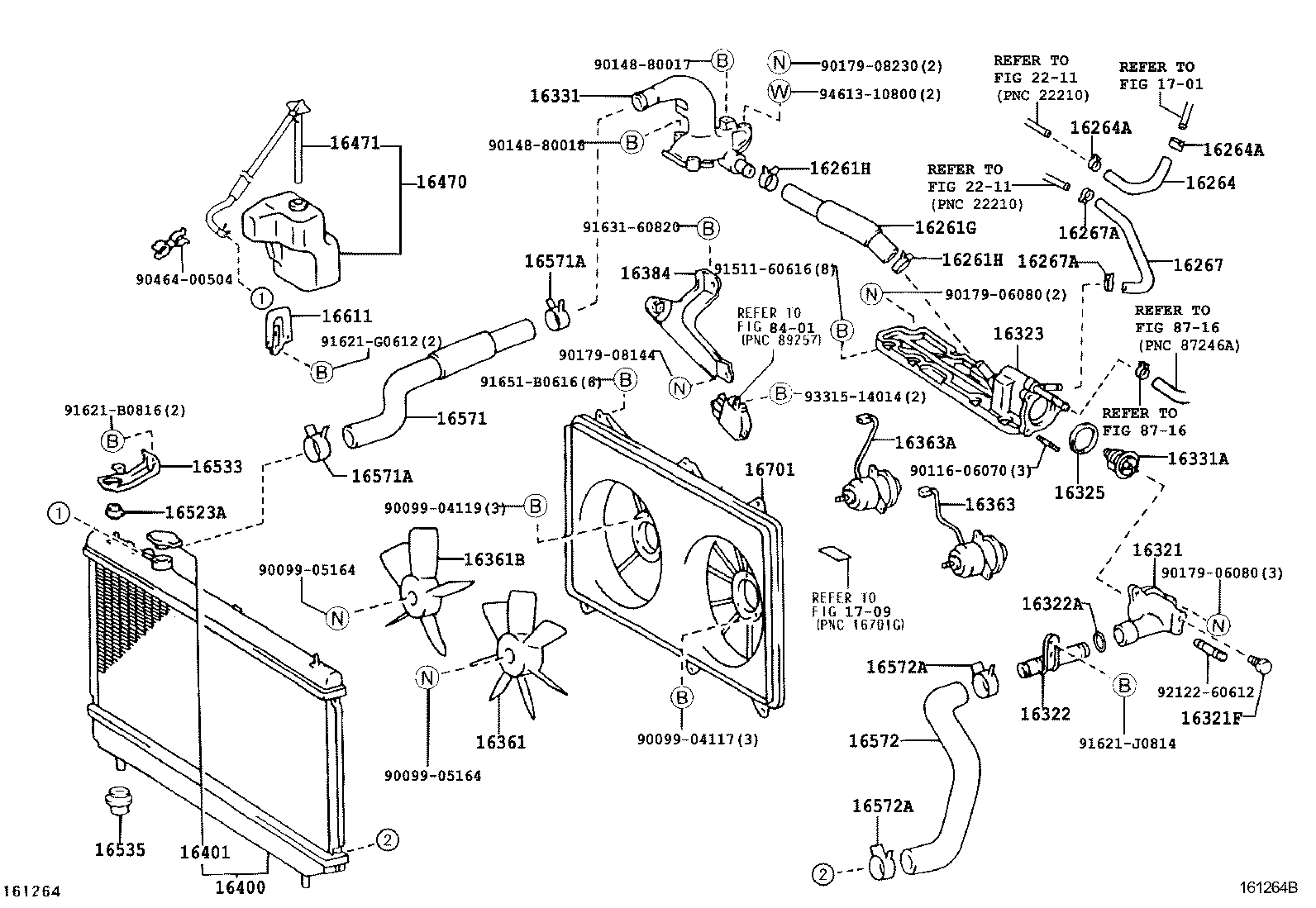  HARRIER |  RADIATOR WATER OUTLET