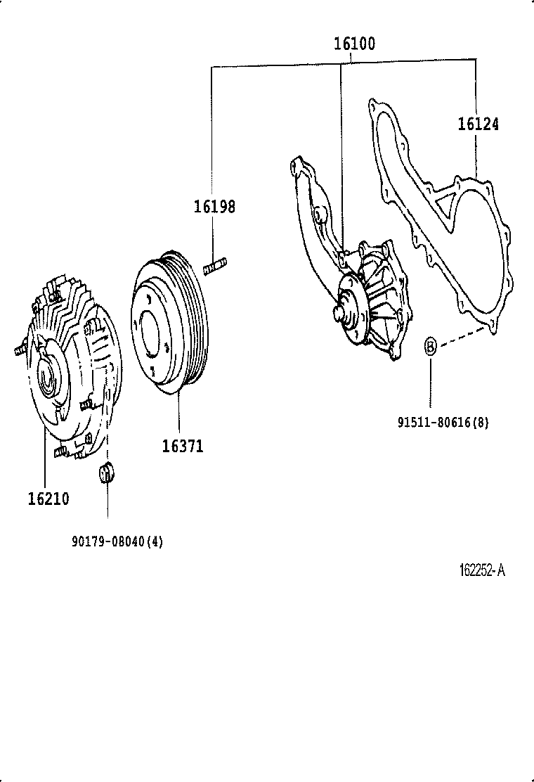  HILUX |  WATER PUMP