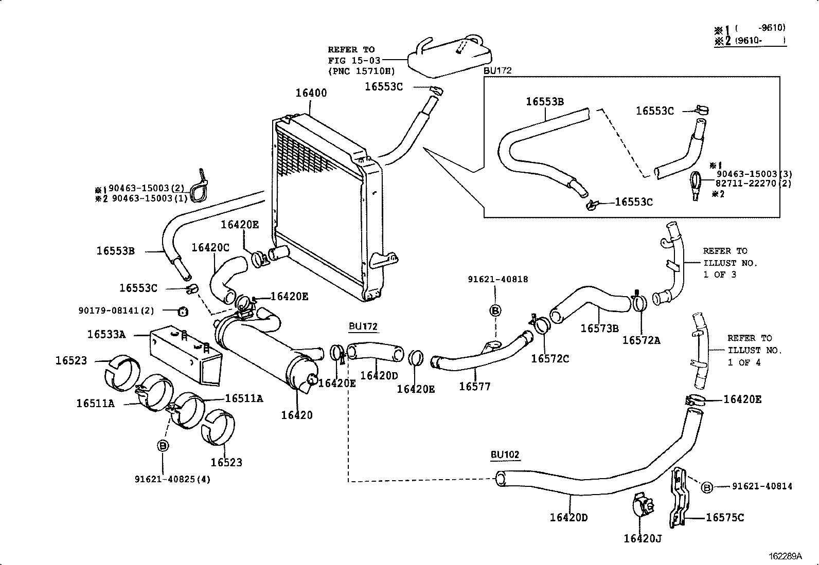  DYNA 200 TOYOACE G25 |  RADIATOR WATER OUTLET