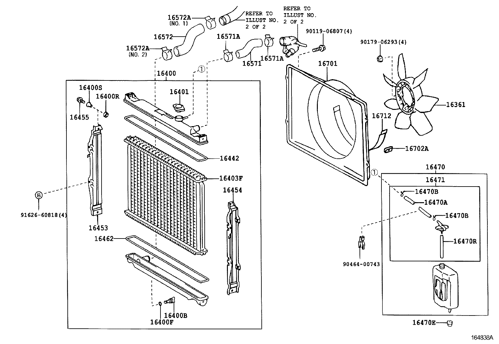  LAND CRUISER PRADO |  RADIATOR WATER OUTLET