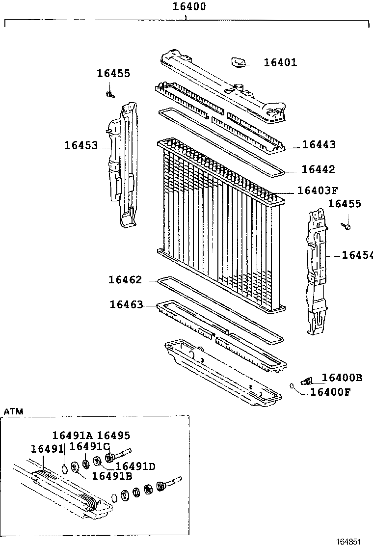  LAND CRUISER S T H T |  RADIATOR WATER OUTLET