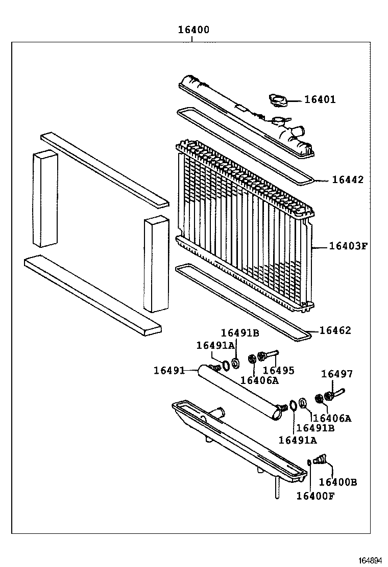  CROWN CROWN MAJESTA |  RADIATOR WATER OUTLET