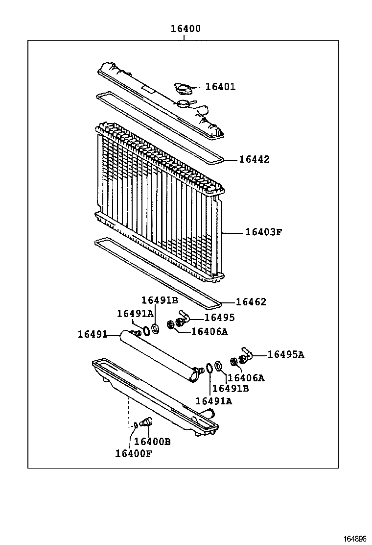 CROWN CROWN MAJESTA |  RADIATOR WATER OUTLET