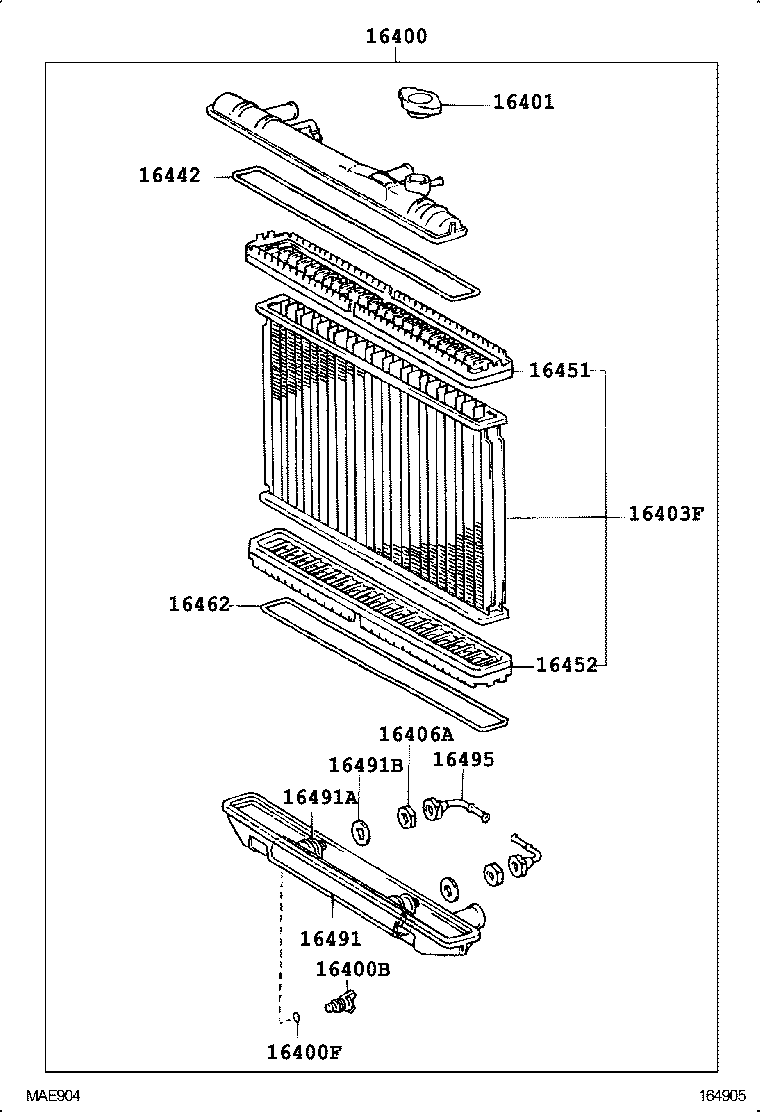  CROWN |  RADIATOR WATER OUTLET
