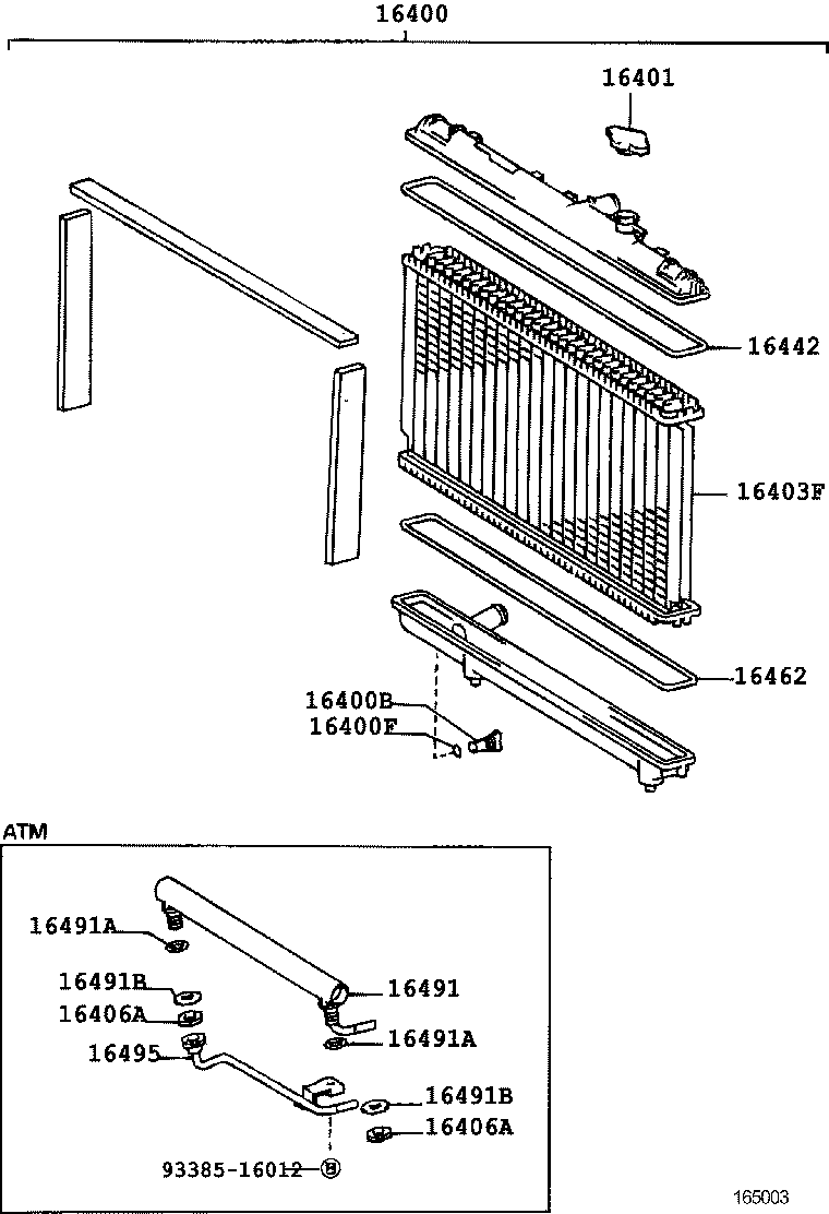  CELICA |  RADIATOR WATER OUTLET
