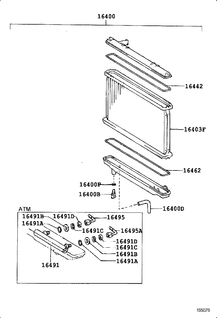  ESTIMA |  RADIATOR WATER OUTLET