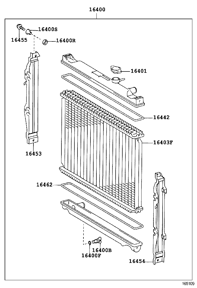  HILUX SURF |  RADIATOR WATER OUTLET