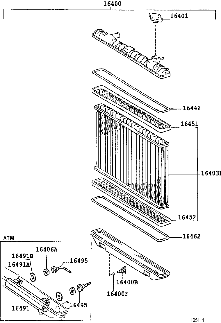  SUPRA |  RADIATOR WATER OUTLET