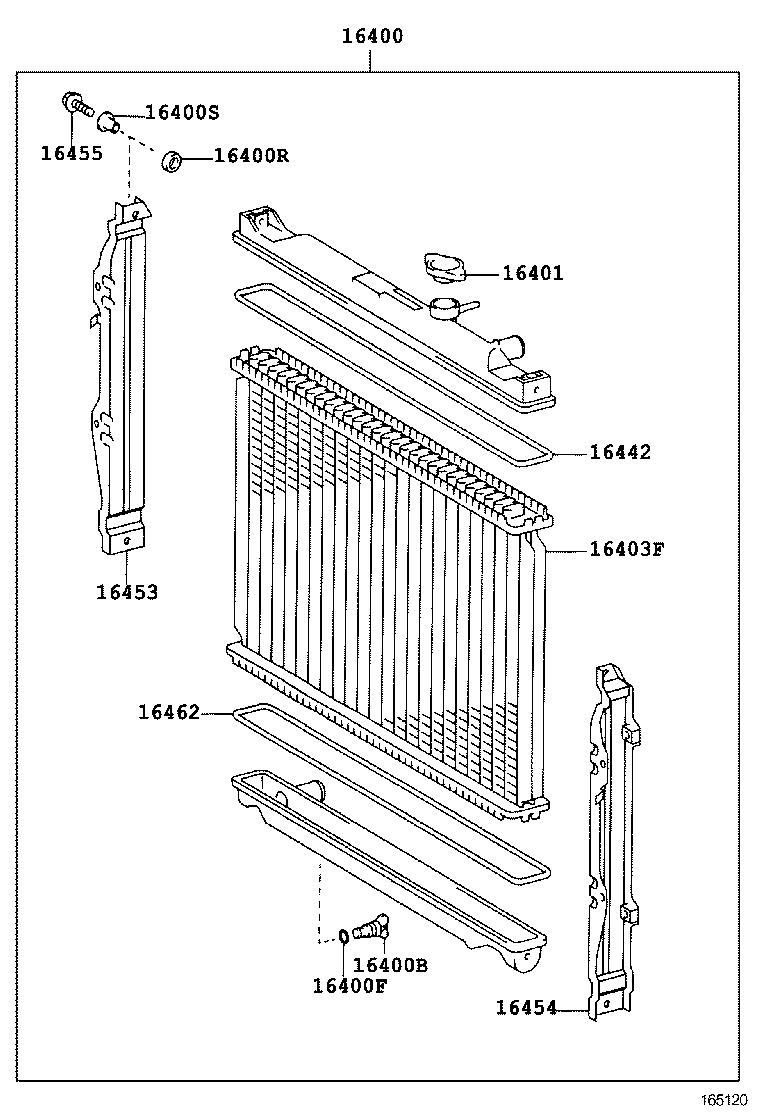  HILUX SURF |  RADIATOR WATER OUTLET