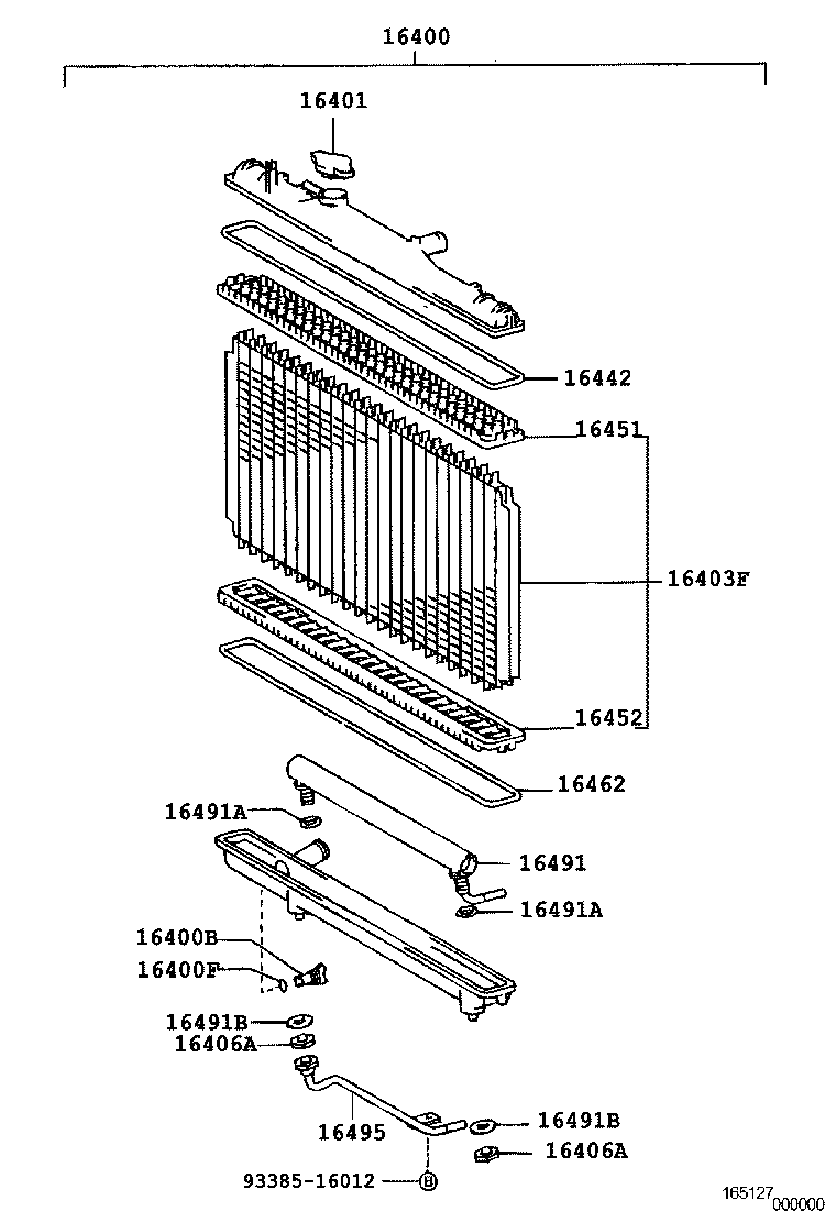  CALDINA |  RADIATOR WATER OUTLET