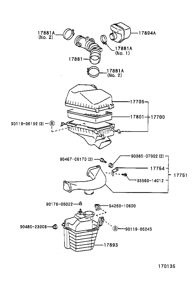  CARINA FF |  AIR CLEANER