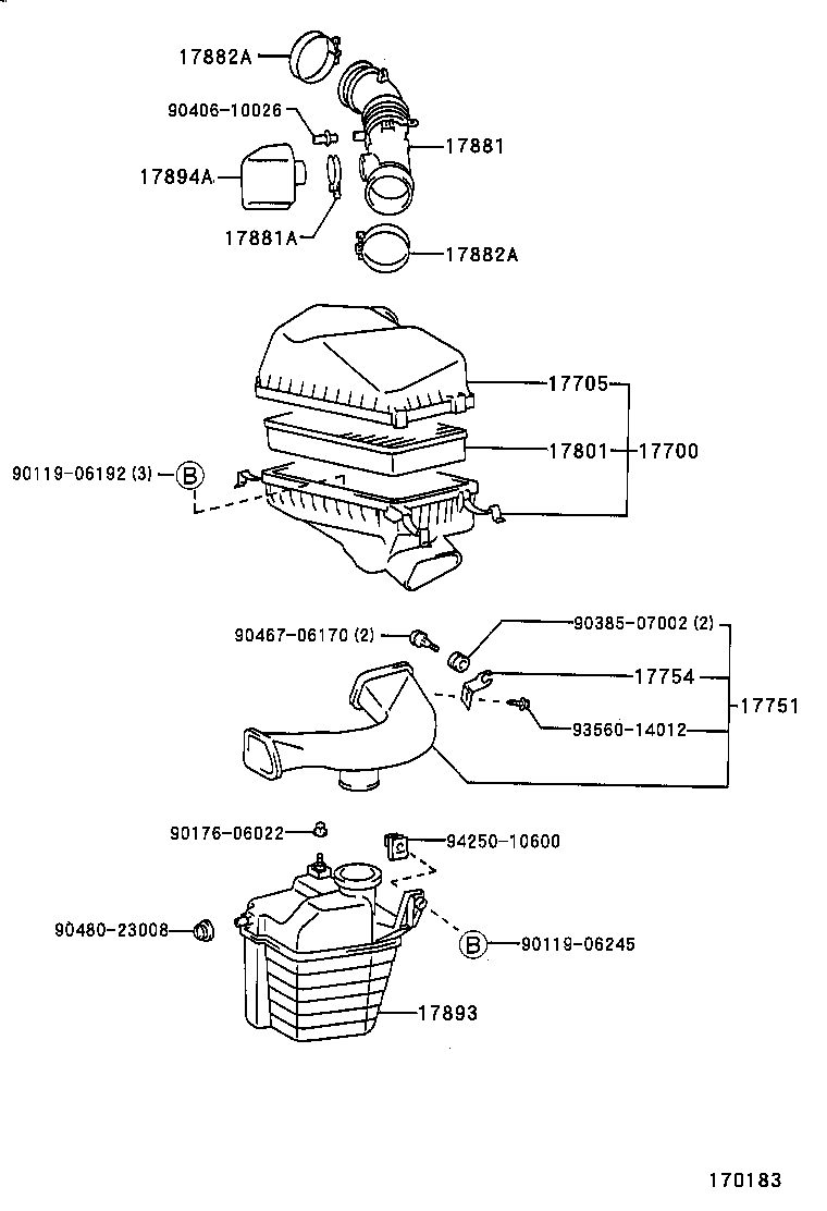  CARINA FF |  AIR CLEANER