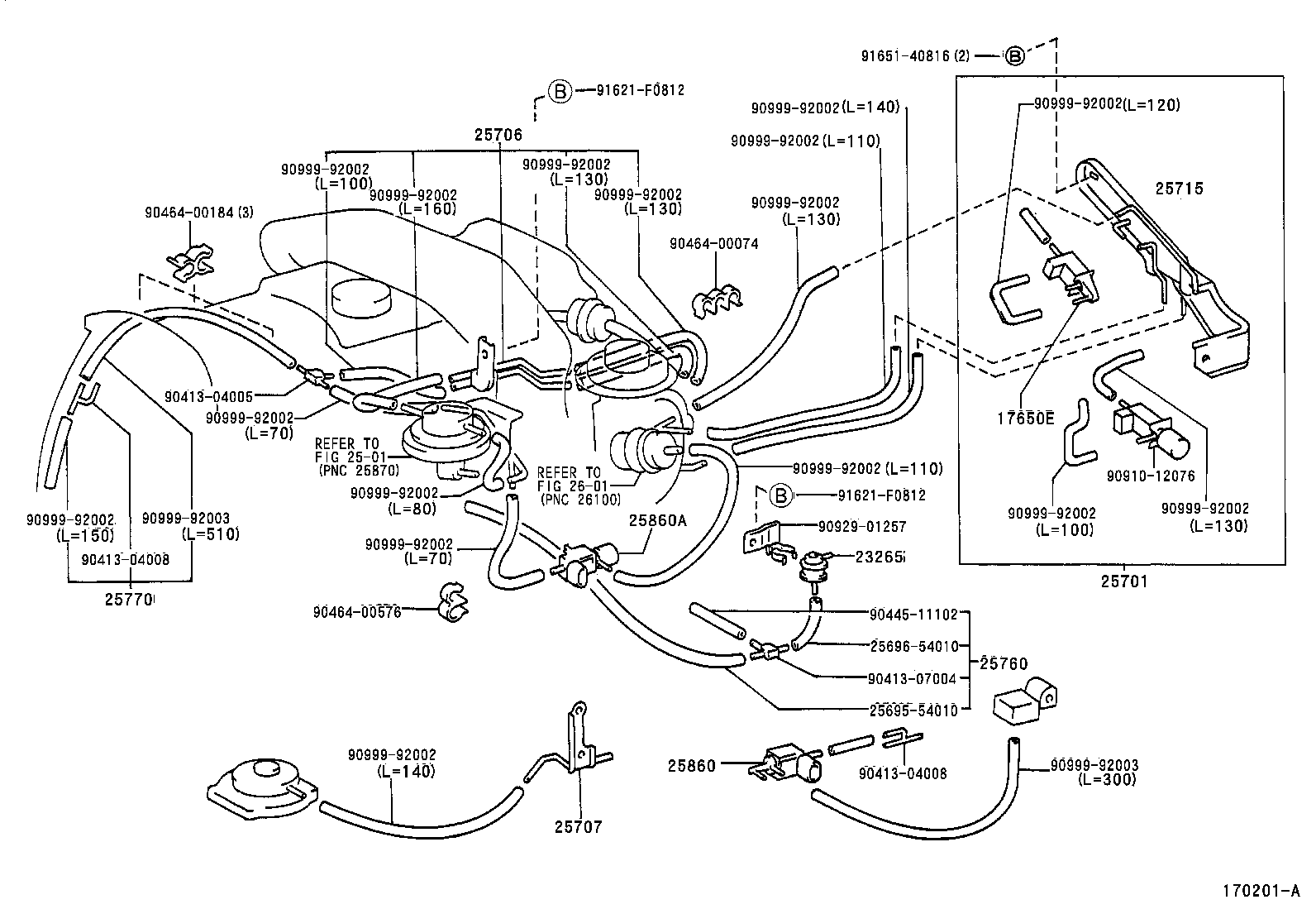  HIACE REGIUSACE |  VACUUM PIPING
