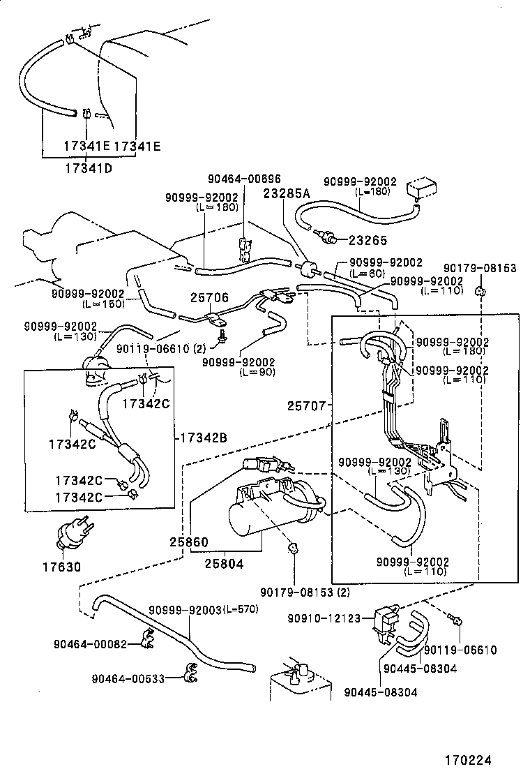  SOARER |  VACUUM PIPING