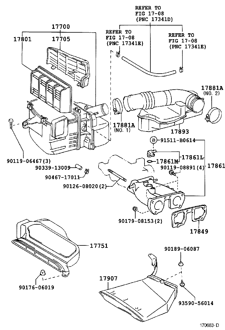  CROWN CROWN MAJESTA |  AIR CLEANER