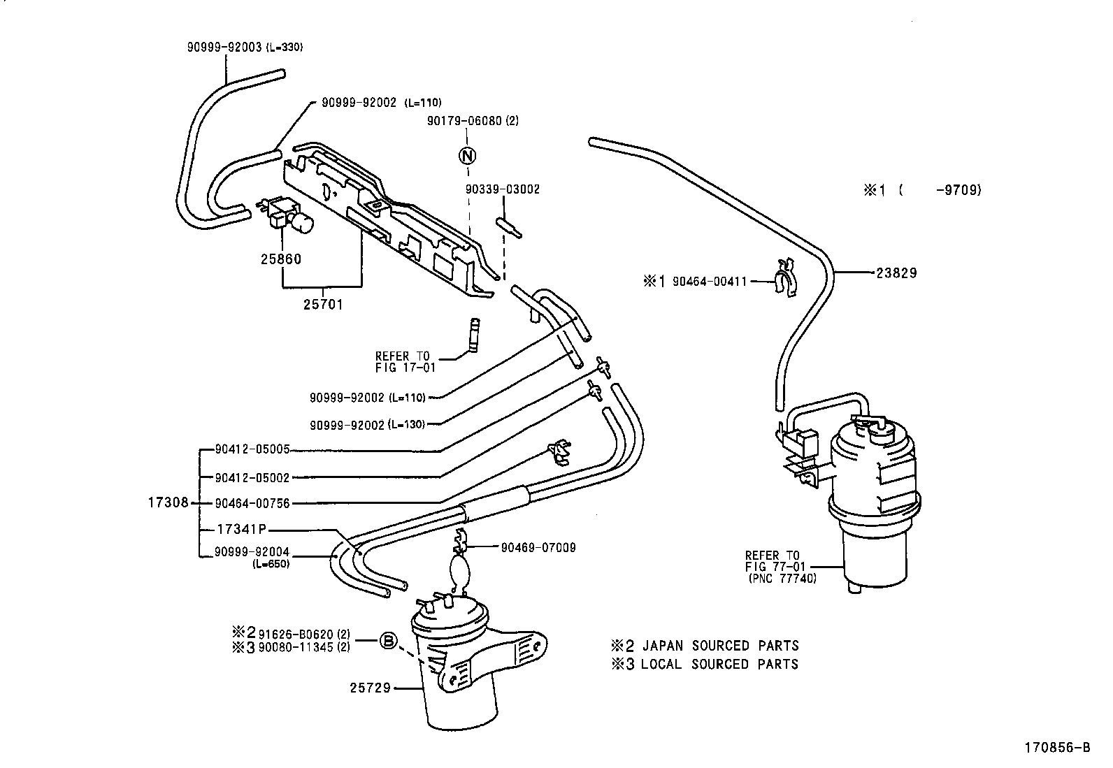  AVALON |  VACUUM PIPING