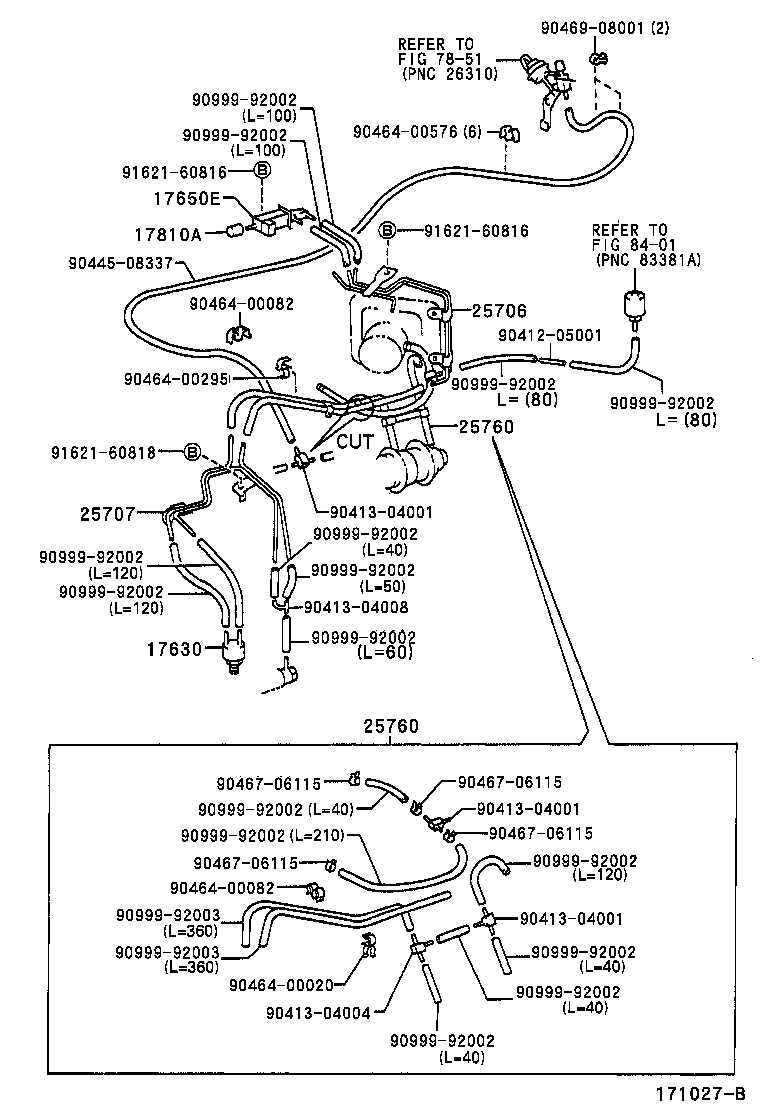  DYNA 200 TOYOACE G25 |  VACUUM PIPING