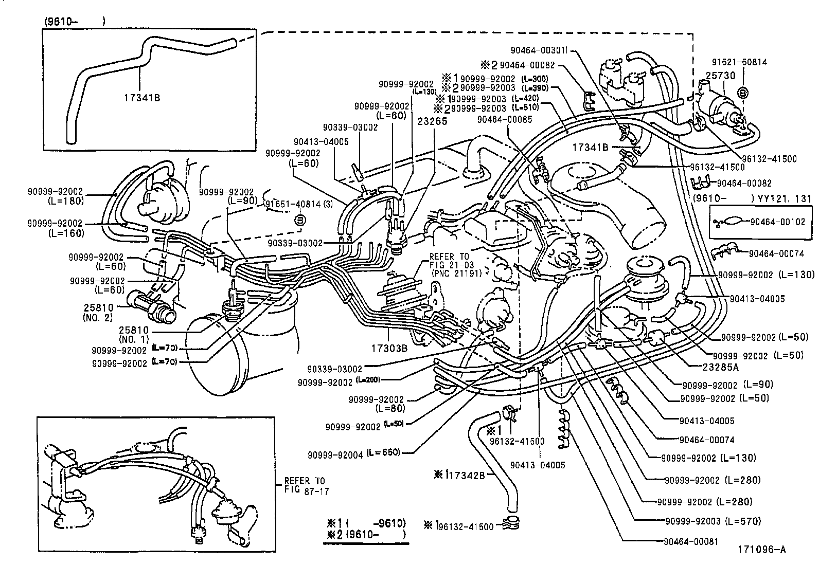  DYNA 150 TOYOACE G15 |  VACUUM PIPING