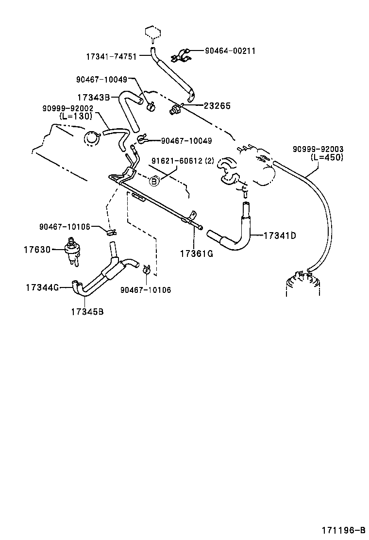  RAV4 |  VACUUM PIPING