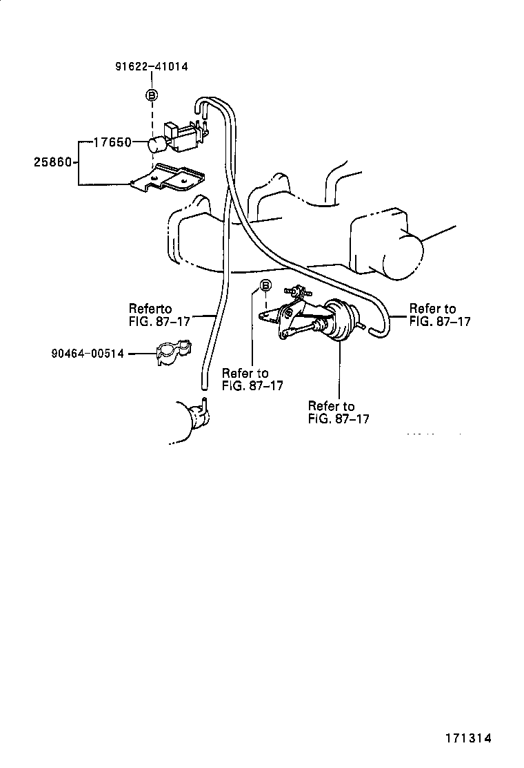  DYNA 200 TOYOACE G25 |  VACUUM PIPING