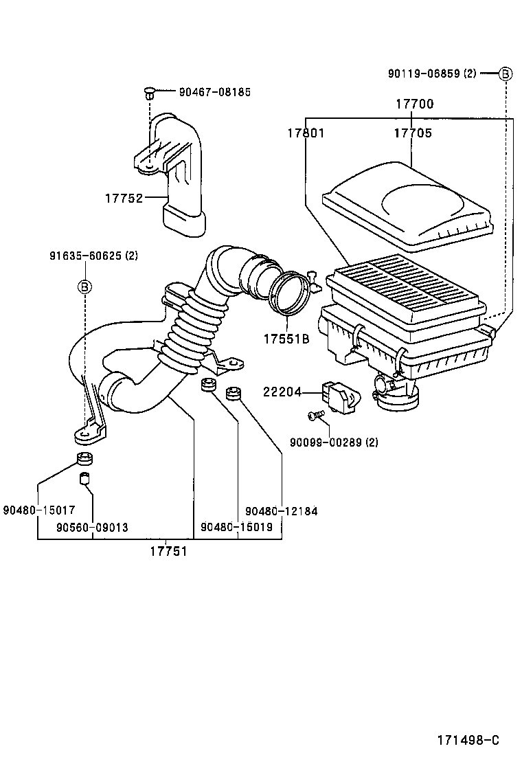  PRIUS |  AIR CLEANER