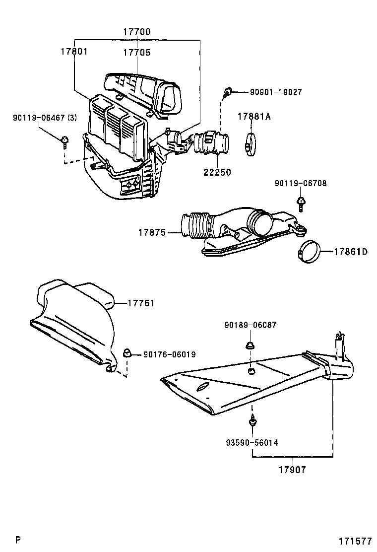  CROWN CROWN MAJESTA |  AIR CLEANER