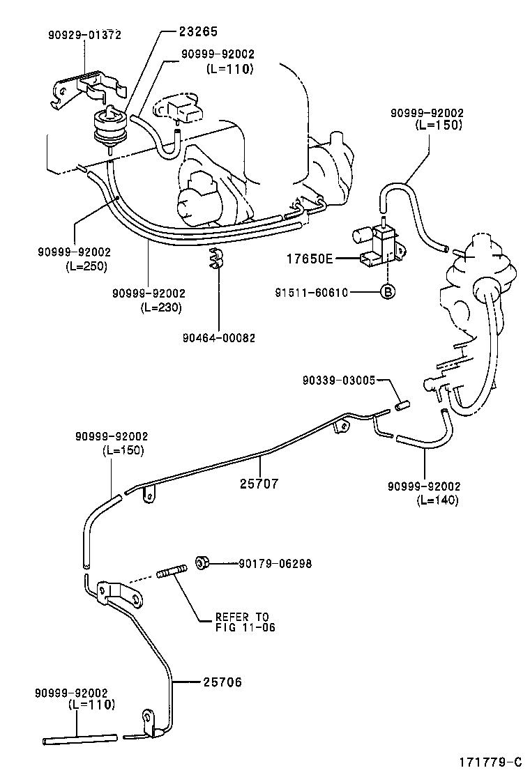  HILUX SURF |  VACUUM PIPING