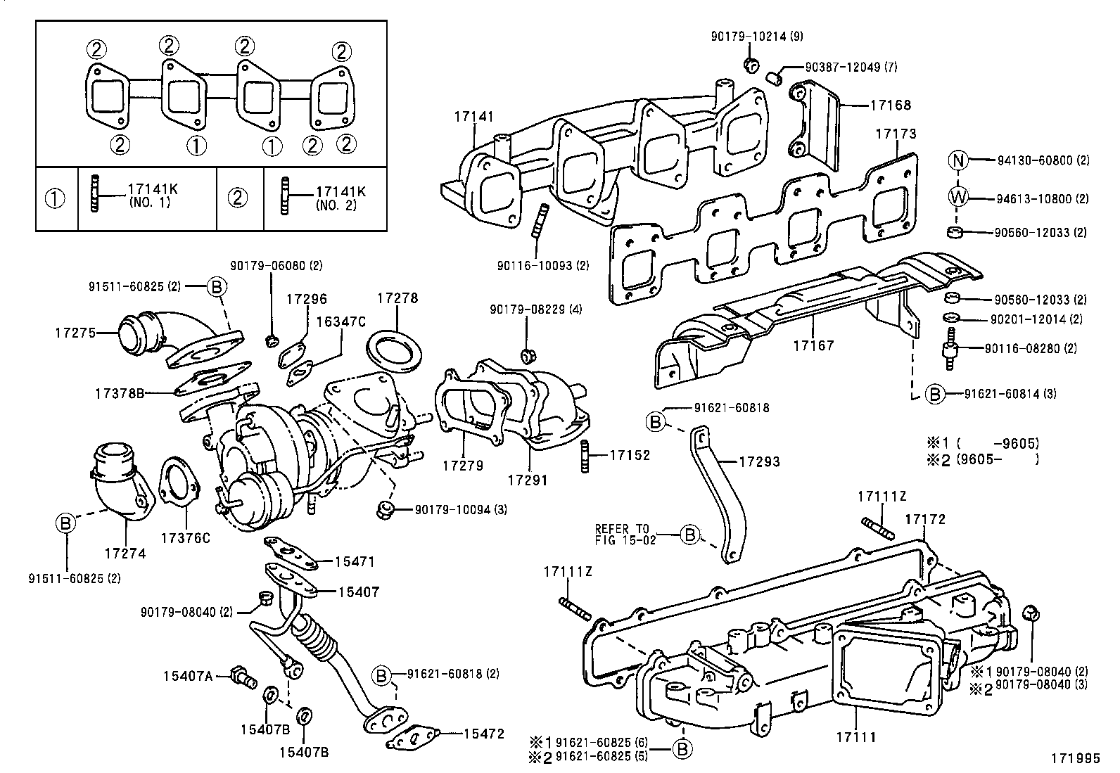  DYNA 200 TOYOACE G25 |  MANIFOLD