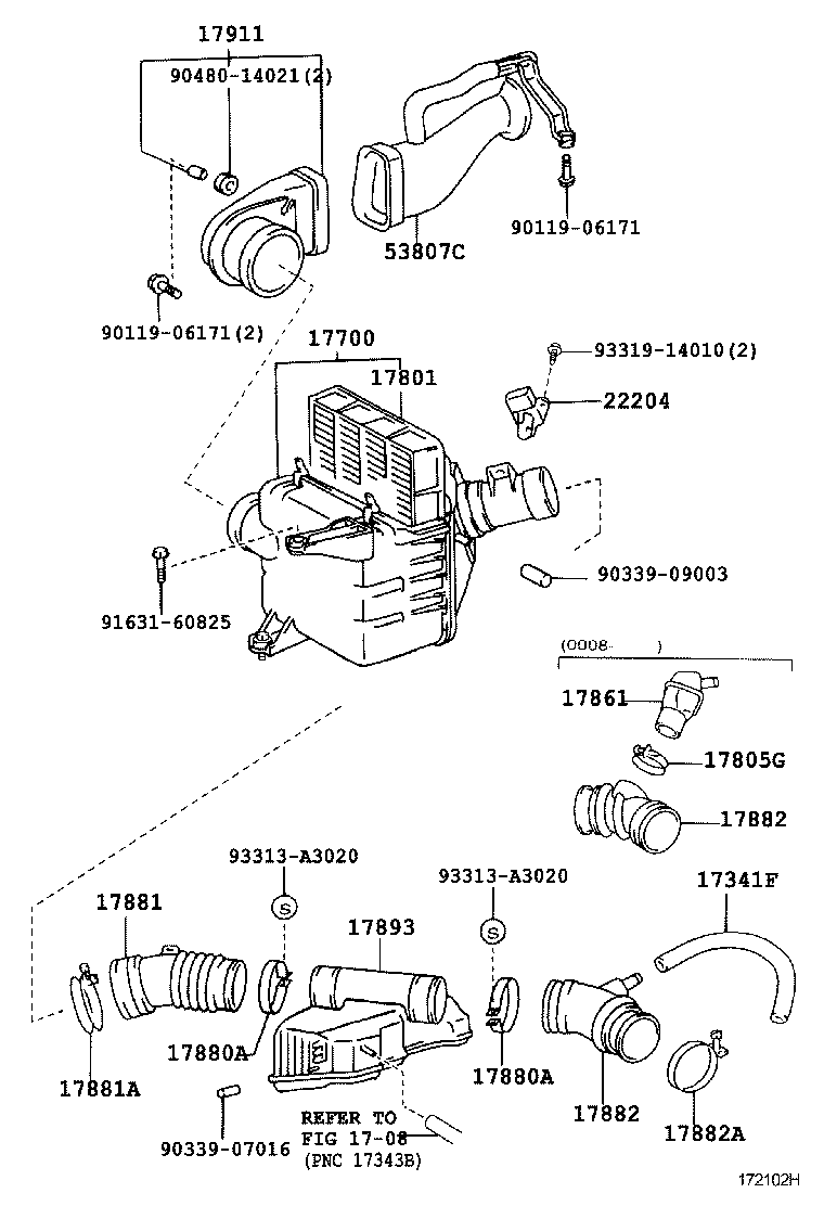 LAND CRUISER PRADO |  AIR CLEANER