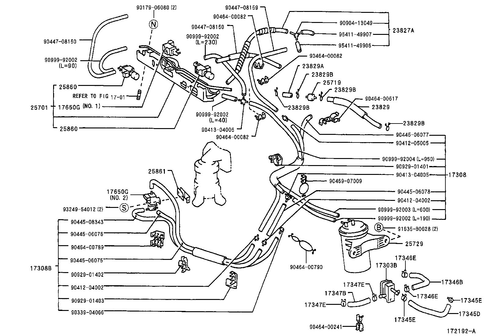  HARRIER |  VACUUM PIPING
