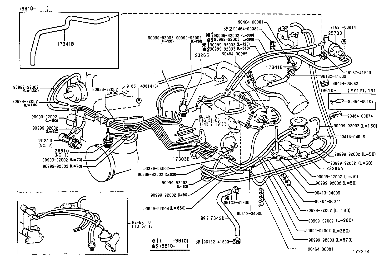  DYNA 150 TOYOACE G15 |  VACUUM PIPING
