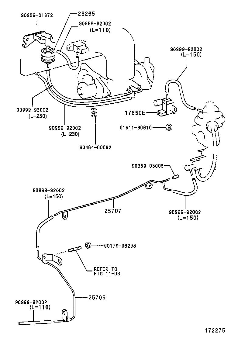  LAND CRUISER PRADO |  VACUUM PIPING