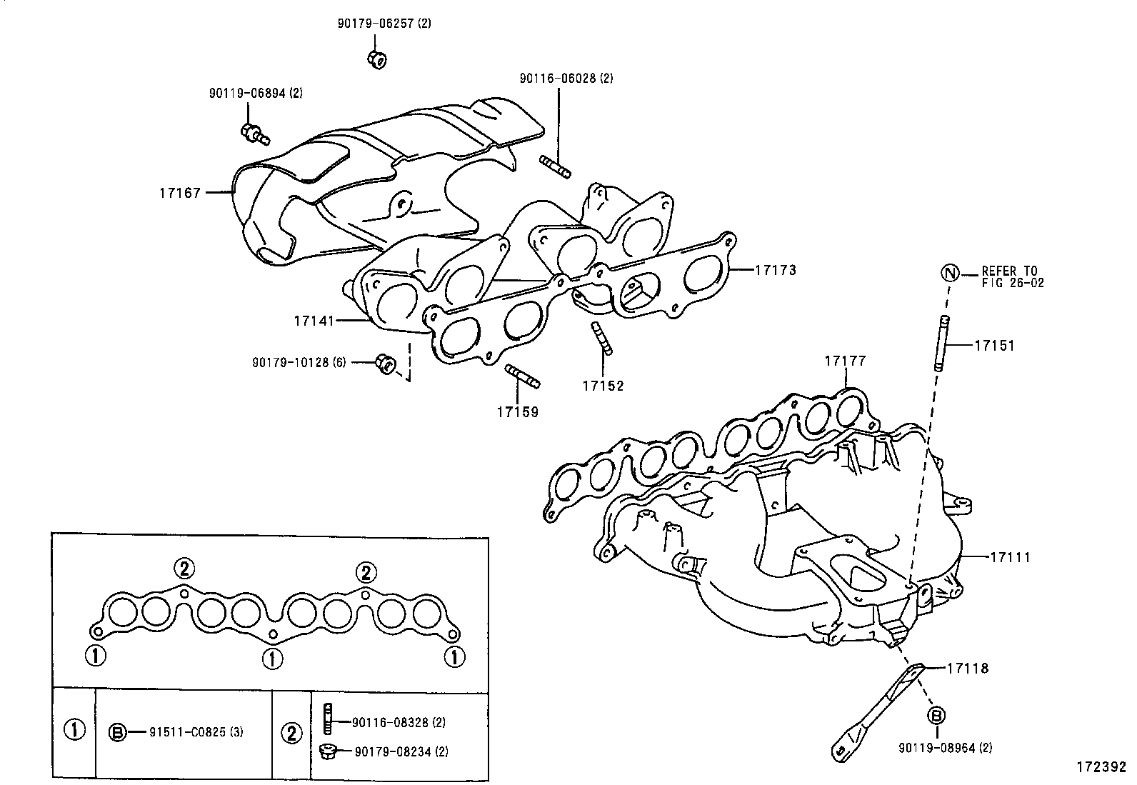  DYNA 200 TOYOACE G25 |  MANIFOLD