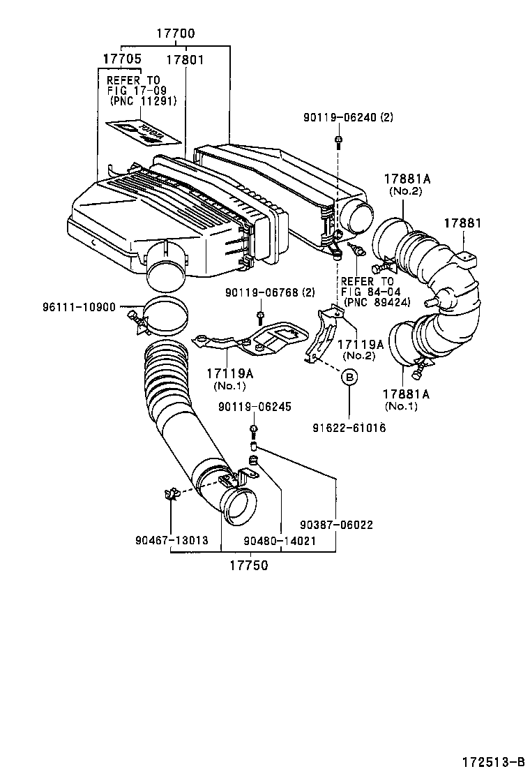  RAV4 J L |  AIR CLEANER