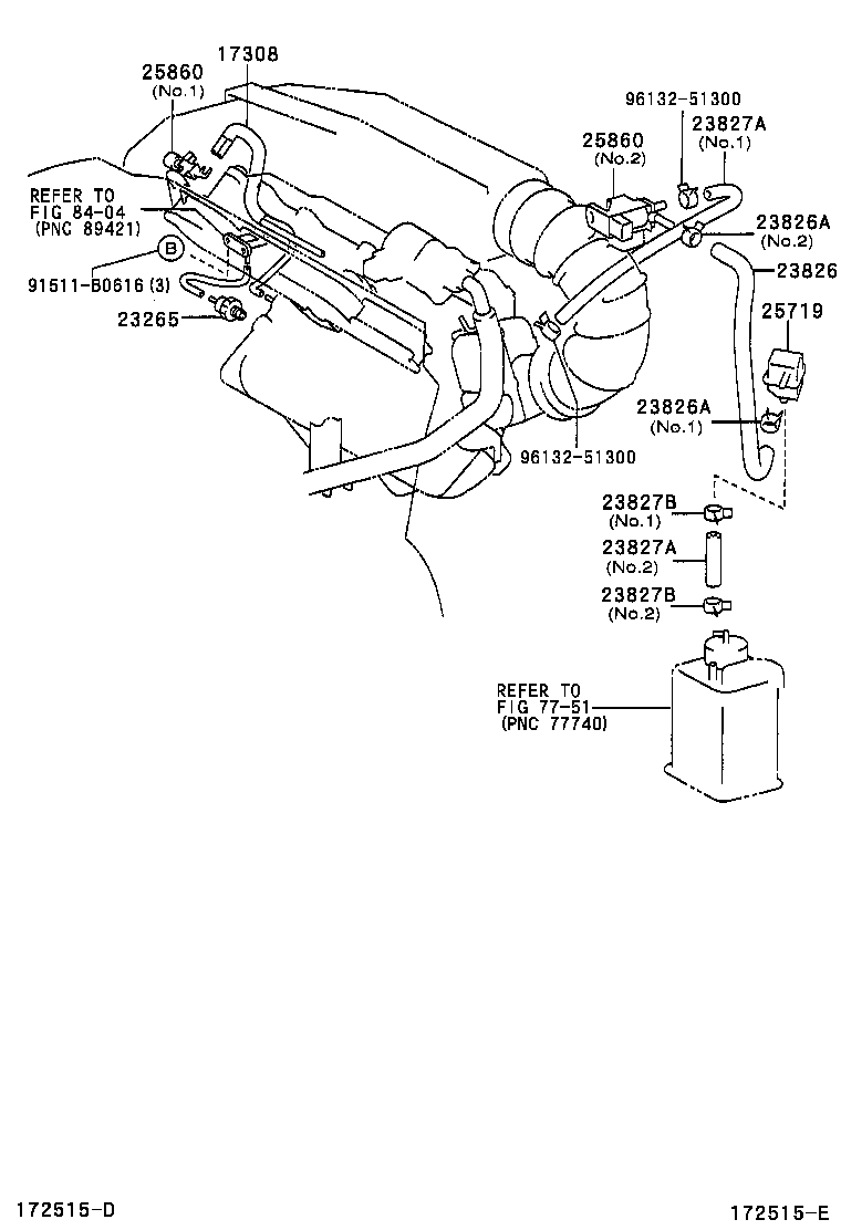  RAV4 J L |  VACUUM PIPING