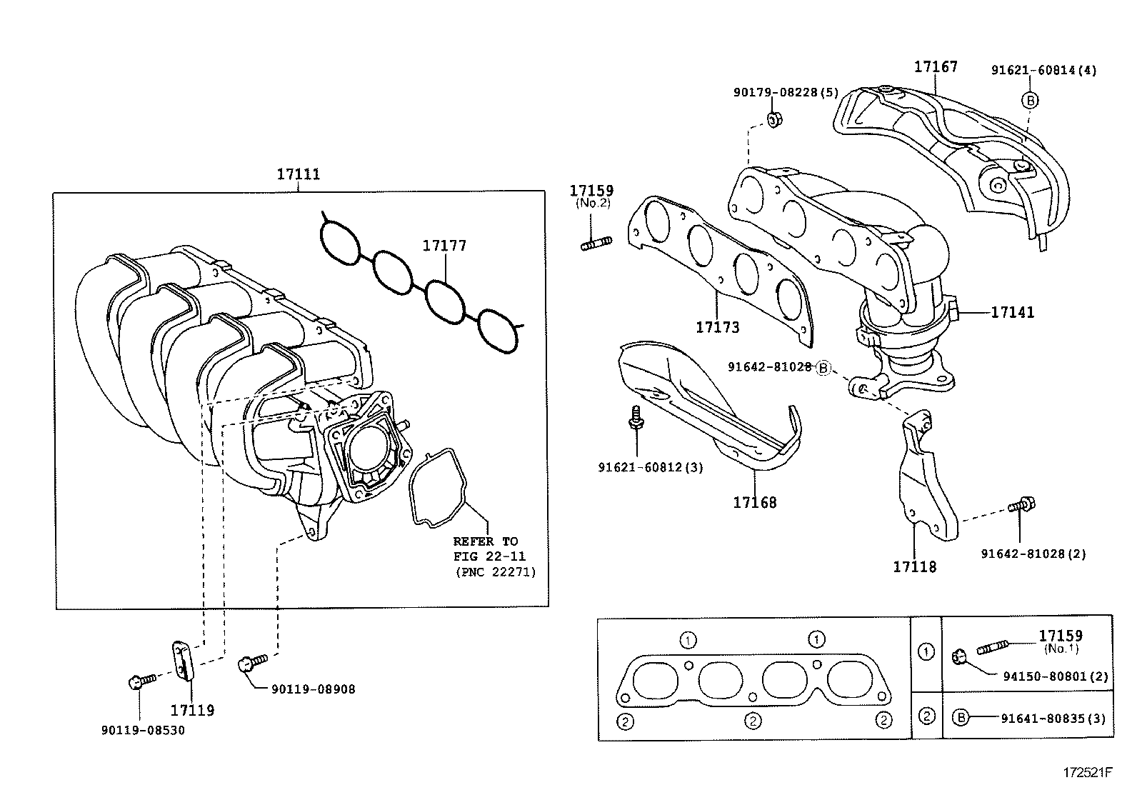  RAV4 J L |  MANIFOLD